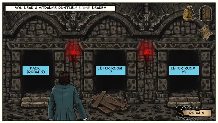 Lovecraft Quest - A Comix Game android App screenshot 0