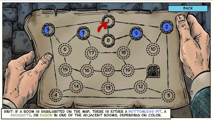 Lovecraft Quest - A Comix Game android App screenshot 3