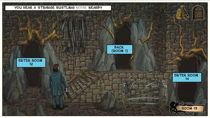 Lovecraft Quest - A Comix Game android App screenshot 7